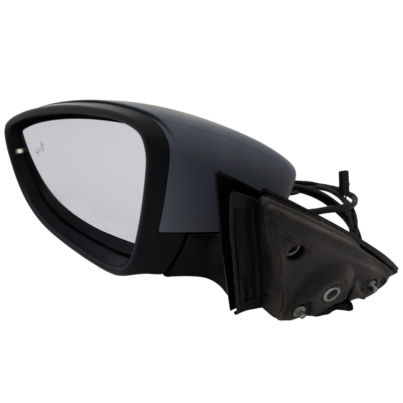 Driver Side Mirror, Power, Manual Folding, Heated, , In-housing Signal Light, With memory, W/o Puddle Light and Auto-Dimming, With BSD in Glass, With Side Object Sensor | VW1320165