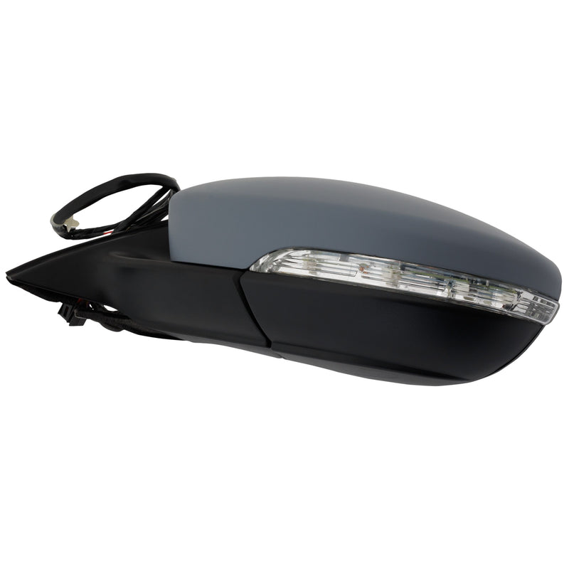 Driver Side Mirror, Power, Manual Folding, Heated, , In-housing Signal Light, With memory, W/o Puddle Light and Auto-Dimming, With BSD in Glass, With Side Object Sensor | VW1320165