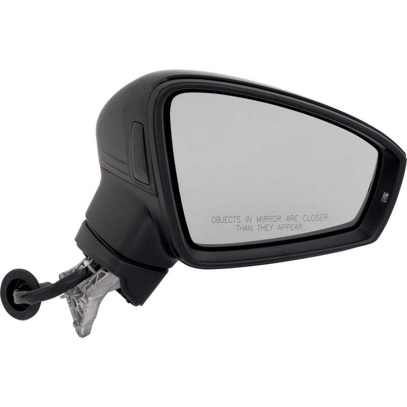 Passenger Side Mirror, Power, Manual Folding, | VW1321180