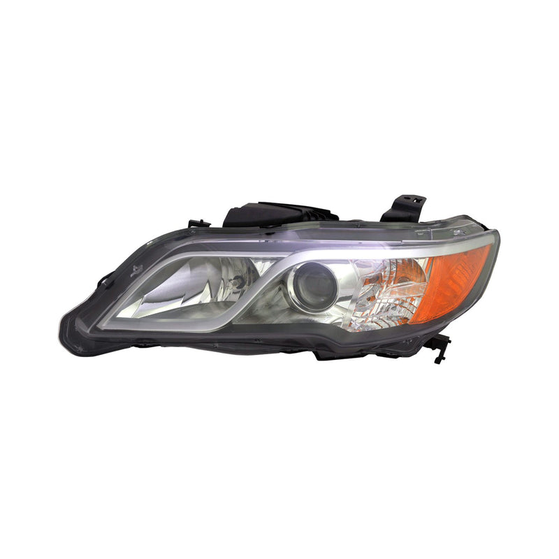 Headlight Lens and Housing Driver Side