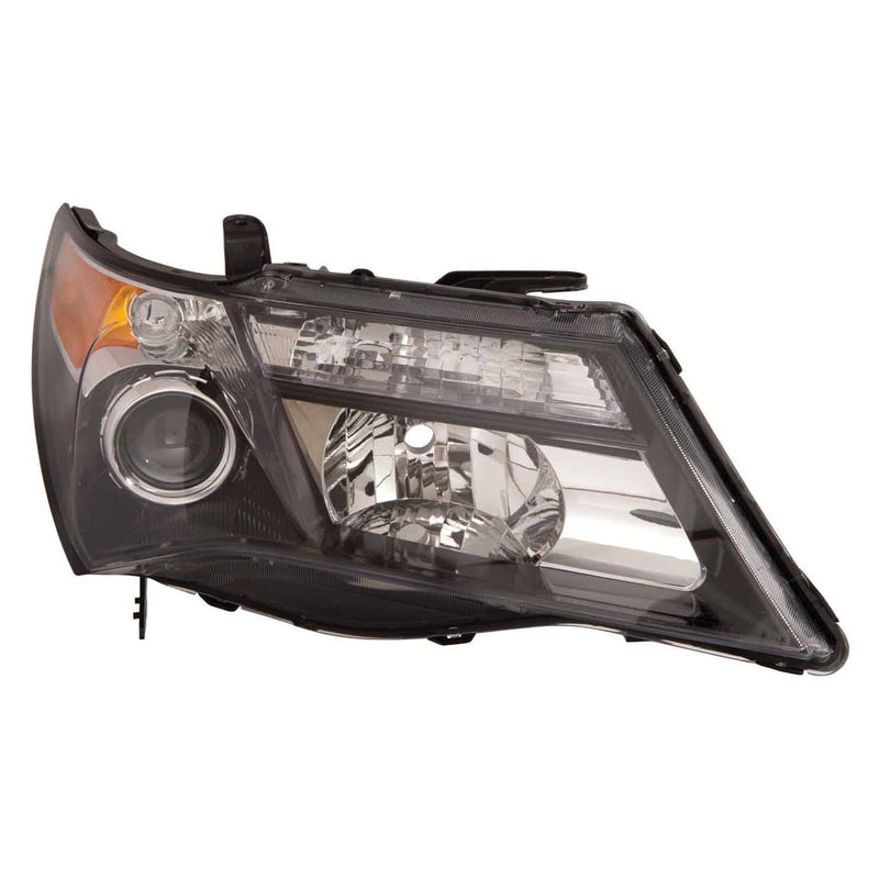 Passenger Side HID Headlight Lens And Housing; With Adaptive Lamps; Advance And Elite Models