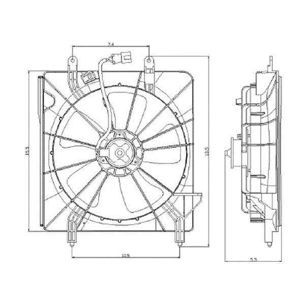 Radiator Fan Assembly