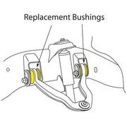 Suspension Control Arm Bushing Moog Chassis K6670