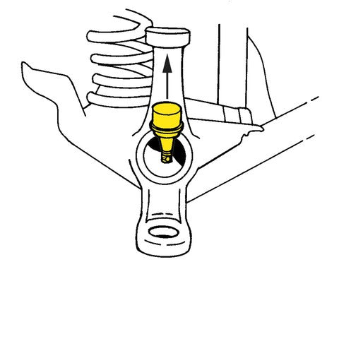Suspension Ball Joint Moog Chassis K7448