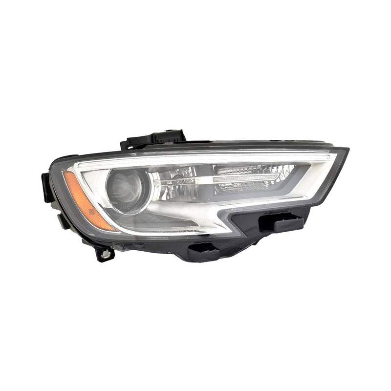 Headlight Lens and Housing Passenger Side