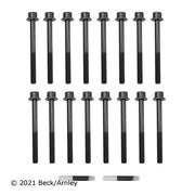 Engine Cylinder Head Bolt Set Beck Arnley 016-1026