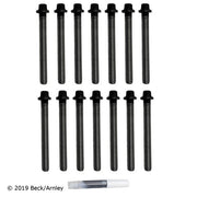 Engine Cylinder Head Bolt Set Beck Arnley 016-1055