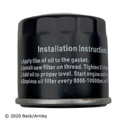 Engine Oil Filter Beck Arnley 041-8176