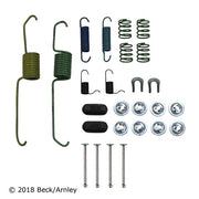 Drum Brake Hardware Kit Beck Arnley 084-1124