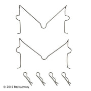 Disc Brake Hardware Kit Beck Arnley 084-1551