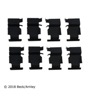 Disc Brake Hardware Kit Beck Arnley 084-1709