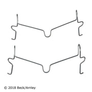 Disc Brake Hardware Kit Beck Arnley 084-1718