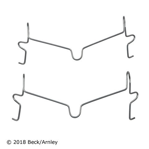 Disc Brake Hardware Kit Beck Arnley 084-1718