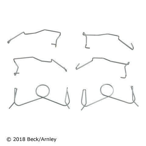 Disc Brake Hardware Kit Beck Arnley 084-1919