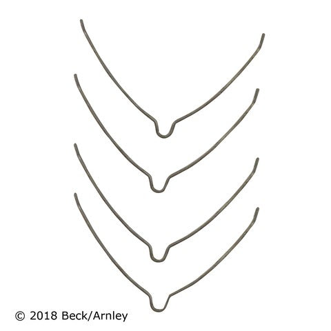 Disc Brake Hardware Kit Beck Arnley 084-1969