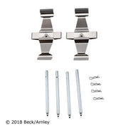 Disc Brake Hardware Kit Beck Arnley 084-1998