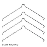 Disc Brake Hardware Kit Beck Arnley 084-2146
