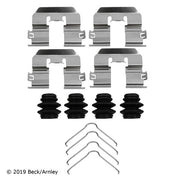 Disc Brake Hardware Kit Beck Arnley 084-2187