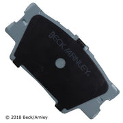 Disc Brake Pad Beck Arnley 085-1756