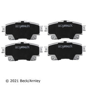 Disc Brake Pad Set Beck Arnley 085-2109