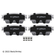 Disc Brake Pad Set Beck Arnley 085-2112