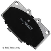 Disc Brake Pad and Hardware Kit Beck Arnley 085-5852