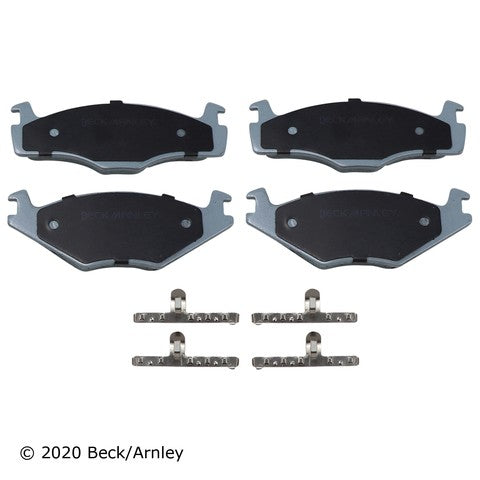 Disc Brake Pad and Hardware Kit Beck Arnley 085-6228