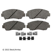 Disc Brake Pad and Hardware Kit Beck Arnley 085-6294