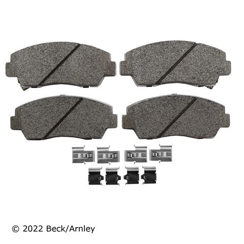 Disc Brake Pad and Hardware Kit Beck Arnley 085-6294