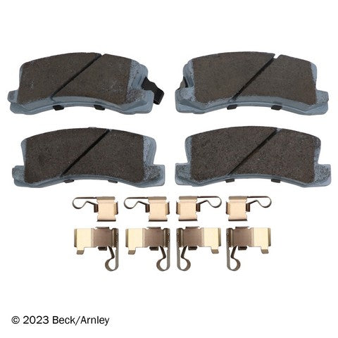 Disc Brake Pad and Hardware Kit Beck Arnley 085-6311
