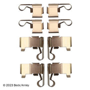Disc Brake Pad and Hardware Kit Beck Arnley 085-6311
