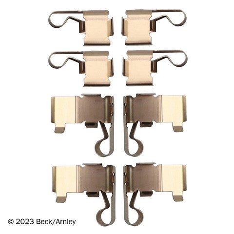 Disc Brake Pad and Hardware Kit Beck Arnley 085-6311
