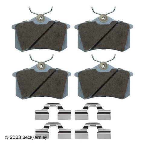 Disc Brake Pad and Hardware Kit Beck Arnley 085-6325