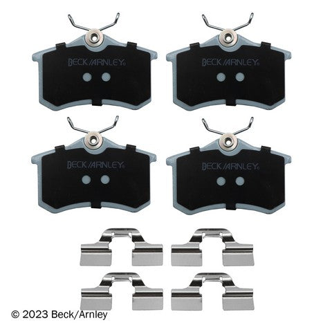 Disc Brake Pad and Hardware Kit Beck Arnley 085-6325