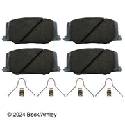 Disc Brake Pad and Hardware Kit Beck Arnley 085-6334