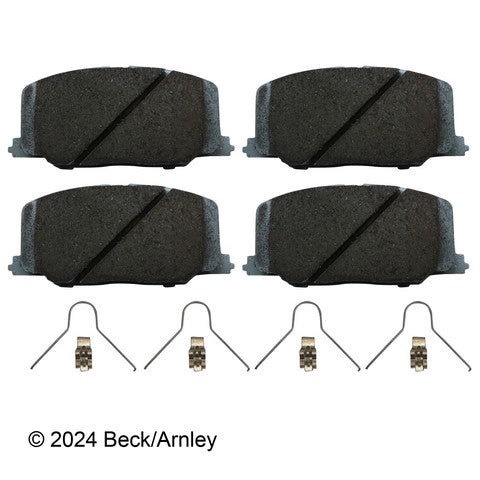 Disc Brake Pad and Hardware Kit Beck Arnley 085-6334