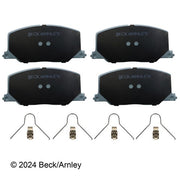 Disc Brake Pad and Hardware Kit Beck Arnley 085-6334