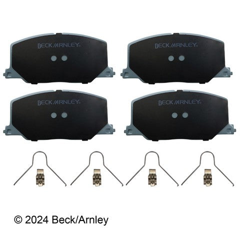 Disc Brake Pad and Hardware Kit Beck Arnley 085-6334