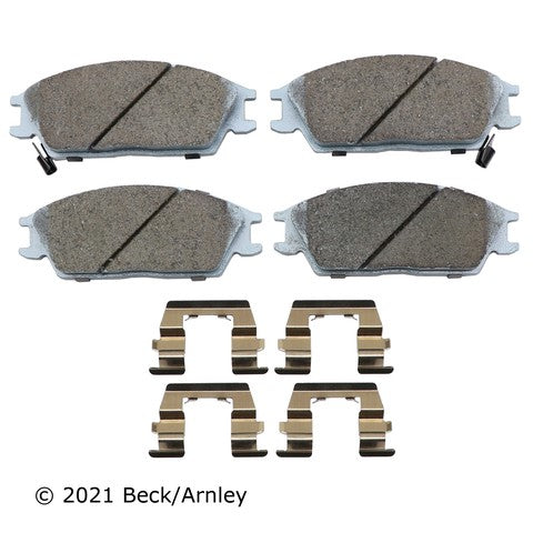 Disc Brake Pad and Hardware Kit Beck Arnley 085-6337