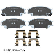 Disc Brake Pad and Hardware Kit Beck Arnley 085-6337