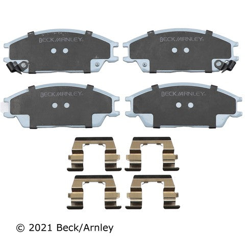 Disc Brake Pad and Hardware Kit Beck Arnley 085-6337