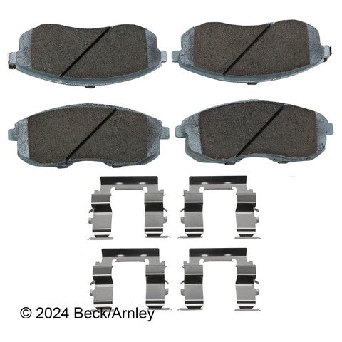 Disc Brake Pad and Hardware Kit Beck Arnley 085-6370