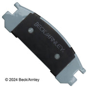 Disc Brake Pad and Hardware Kit Beck Arnley 085-6378