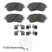 Disc Brake Pad and Hardware Kit Beck Arnley 085-6379