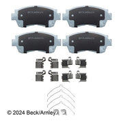 Disc Brake Pad and Hardware Kit Beck Arnley 085-6379