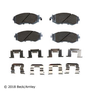Disc Brake Pad and Hardware Kit Beck Arnley 085-6381