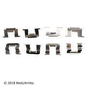 Disc Brake Pad and Hardware Kit Beck Arnley 085-6381