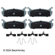 Disc Brake Pad and Hardware Kit Beck Arnley 085-6389
