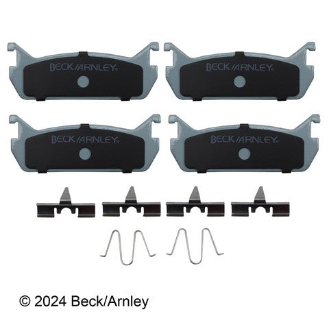 Disc Brake Pad and Hardware Kit Beck Arnley 085-6389