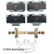 Disc Brake Pad and Hardware Kit Beck Arnley 085-6391